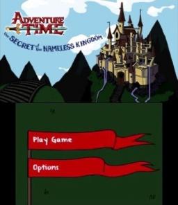 Adventure Time: The Secret of the Nameless Kingdom Title Screen